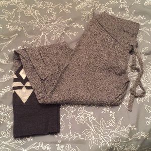 Grey sweats/leggings